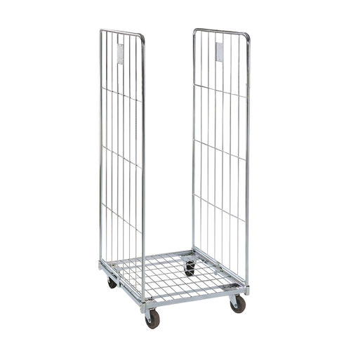 Carrello portabiancheria - ROLL BASE - CADDIE HOTEL - per hotel / in acciaio galvanizzato