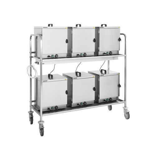 Carrello di stoccaggio - BOX TAXI EASY - CADDIE HOTEL - per hotel / di trasporto / in acciaio inossidabile