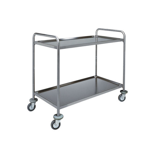Carrello di servizio - CADDINOX 2 - CADDIE HOTEL - per hotel / in acciaio inossidabile