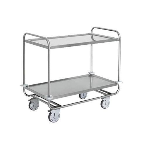 Carrello di servizio - SUPER CADDINOX 2  - CADDIE HOTEL - per hotel / in acciaio inossidabile / in gomma