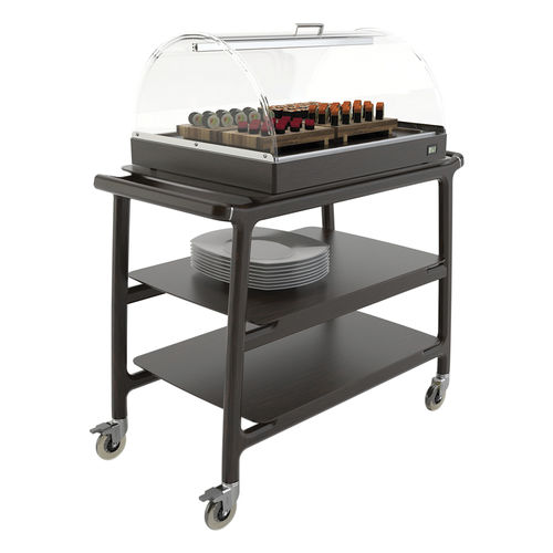 Carrello di servizio - ALTO ICE 3 - CADDIE HOTEL - per hotel / refrigerato / in legno massiccio