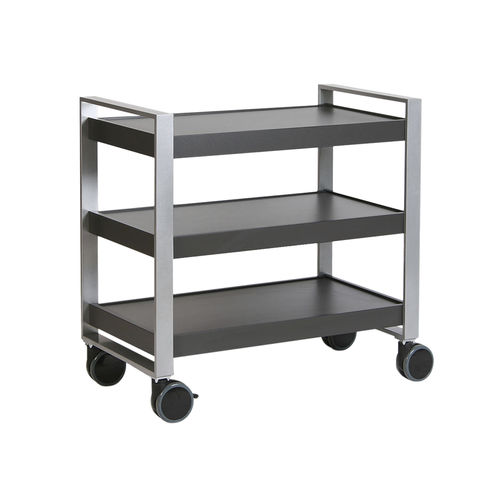 Carrello di servizio - SENSO EASY - CADDIE HOTEL - per hotel / in acciaio termolaccato / in legno