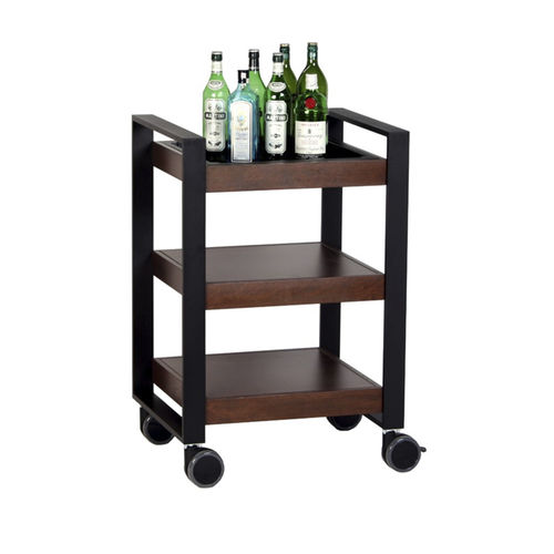 Carrello per bibite - SENSO BAR S - CADDIE HOTEL - per hotel / in acciaio verniciato / in legno dipinto