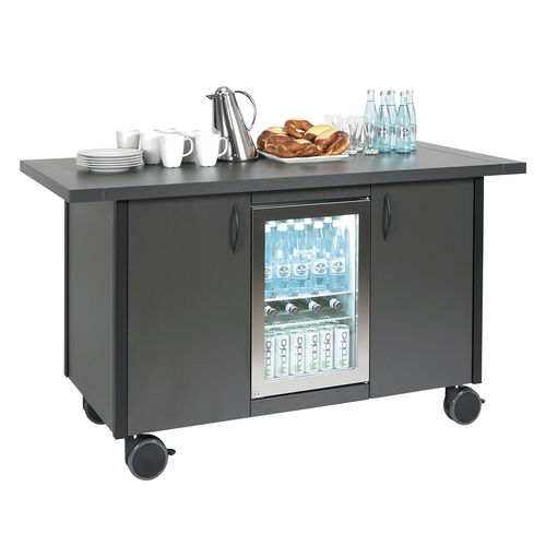 Carrello per bibite - SENSO STATION - CADDIE HOTEL - per hotel / refrigerato / in acciaio inossidabile