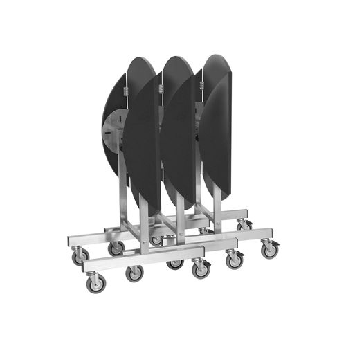 Carrello di servizio - FLIP TOP EASY 80 - CADDIE HOTEL - per hotel / pieghevole / in acciaio inossidabile