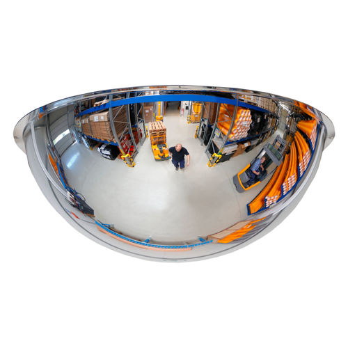 Specchio industriale - DOME - Dancop International GmbH  - da soffitto / contemporaneo / rotondo