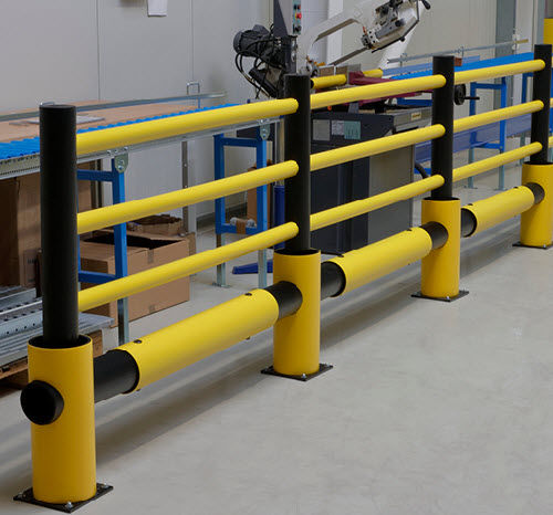 Barriera di protezione - ECHO - Dancop International GmbH  - fissa / in plastica / per edifici pubblici