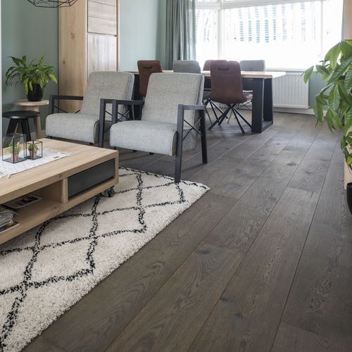 Parquet multistrato - D.06 - Dennebos Flooring - in rovere / a spina di pesce / oliato