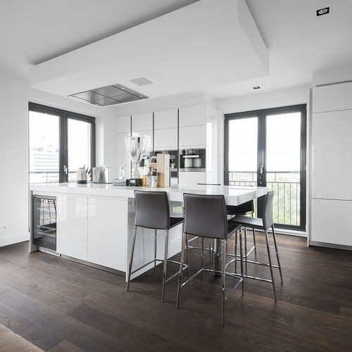 Parquet multistrato - D.02 - Dennebos Flooring - in legno / a spina di pesce / anticato