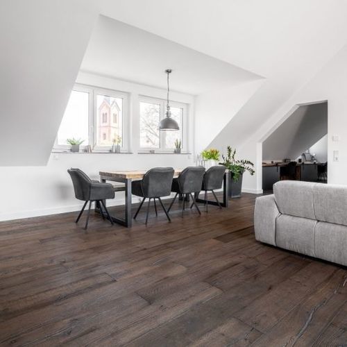 Parquet multistrato - R.06 - Dennebos Flooring - in legno / a spina di pesce / oliato