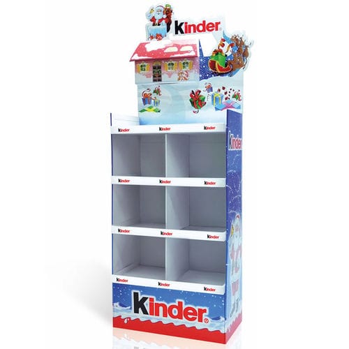 Espositore multiuso - KINDER_SWIETA - Drukarnia Ellert Sp.z.o.o.  - in laminato / a pannello / per negozio