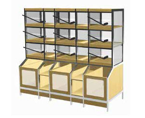 Espositore per pane - PANINO GOLF - Bizzarri SRL  - in legno / per negozio
