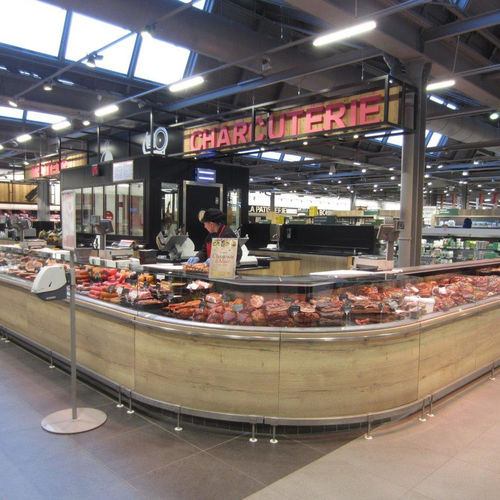 Vetrina refrigerata espositiva - SHAPE E DESIGN - Bonnet Neve  - per negozio / con illuminazione / per alimenti congelati