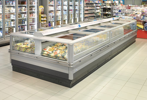 Vetrina refrigerata a isola - GALAXIE 3 ECO - Bonnet Neve  - per negozio / per alimenti congelati