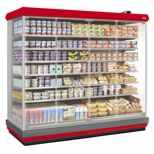 Vetrina refrigerata con scaffali - VISEO ECO 4 SG - Bonnet Neve  - per negozio