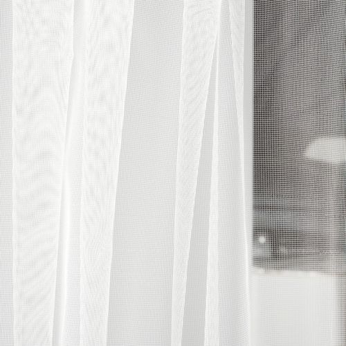 Tendina voile a tinta unita - V3473-V3473/300 - Englisch Dekor HandelsgmbH & Co. KG  - in poliestere (PES) / ignifuga / per uso residenziale