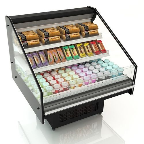 Vetrina refrigerata con scaffali - ELTON - Frost-trol S.A. - per negozio / con illuminazione