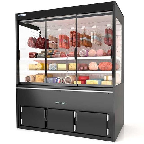 Vetrina refrigerata ad armadio - ALBORNES - Frost-trol S.A. - per negozio / con illuminazione