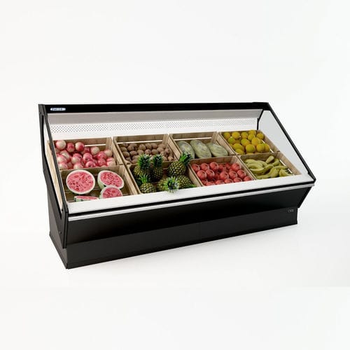 Vetrina refrigerata espositiva - GALERNA - Frost-trol S.A. - con scaffali / per negozio / con sportello