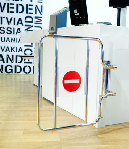Tornello a mezza altezza - CHECKOUT CLOSER - ITAB Shop Concept AB  - di sicurezza / in vetro / per edifici pubblici