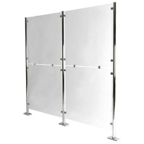 Parete fissa - CHROMELINE - ITAB Shop Concept AB  - in acrilico / professionale