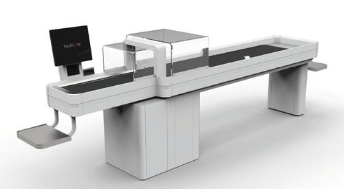 Banco cassa per supermercato per supermercato - TWINFLOW - ITAB Shop Concept AB 