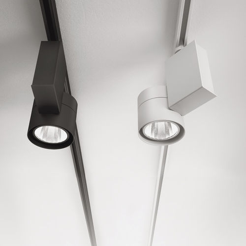 Faretti a binario LED - VIRGO 120 - MACROLUX SRL  - tondo / in alluminio / in acciaio