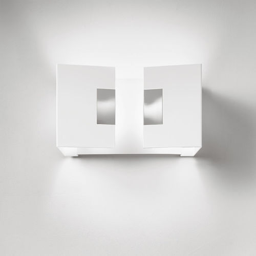 Applique contemporanea - BUCKLE - MACROLUX SRL  - da interno / in acciaio inossidabile / alogena