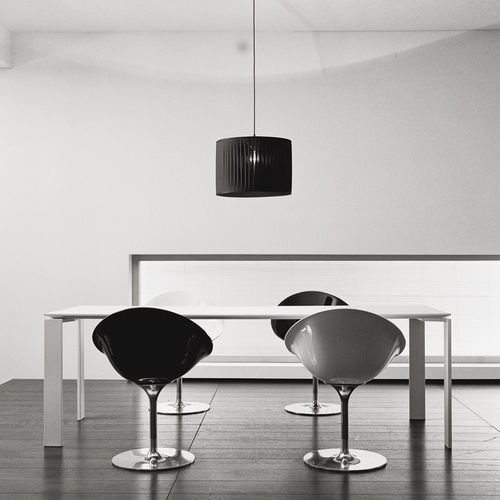 Lampada a sospensione - DRINK SOSPESA - MACROLUX SRL  - in alluminio / in cotone / contemporanea