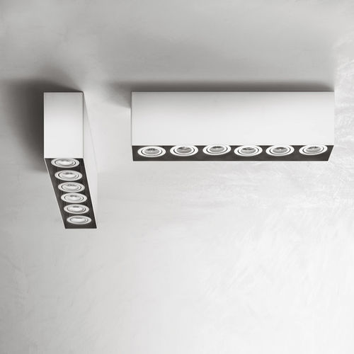 Luce alogena - VERTICAL 6 - MACROLUX SRL  - lineare / in alluminio / in acciaio