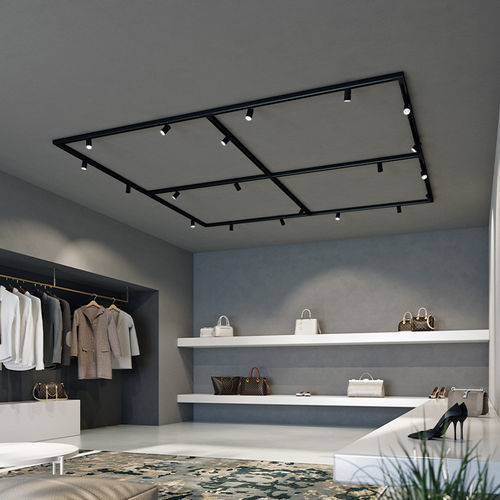 Faretti a binario LED - ALL - Novalux s.r.l.  - tondo / in metallo / contract