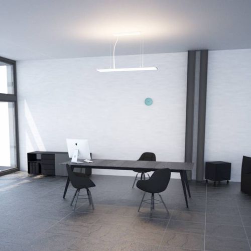 Luce a sospensione - THE PANEL BIEMISSION - Novalux s.r.l.  - LED / lineare / IP40