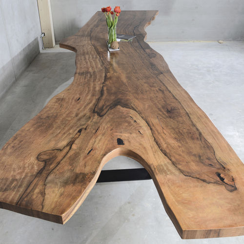 Tavolo da conferenza contemporaneo - SUN WOOD KONFERENZTISCH - MANGO - SUN WOOD by Stainer - in legno / in metallo / rettangolare