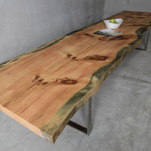 Tavolo da conferenza contemporaneo - SUN WOOD KONFERENZTISCH - EASTERN PINE - SUN WOOD by Stainer - in legno / in metallo / rettangolare