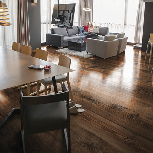 Parquet multistrato - SUN WOOD DESIGN PARKETT - SALOON 06 - SUN WOOD by Stainer - massello / in legno / in rovere