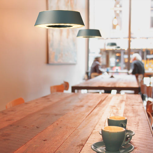 Lampada a sospensione - GLANCE - OLIGO - in metallo / in PMMA / contemporanea
