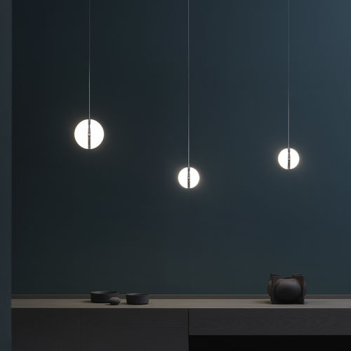 Luce a sospensione - NOVA M - OLIGO - LED / rotonda / professionale