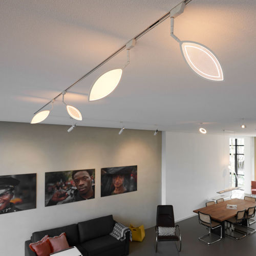 Faretti a binario LED - FLAVIA - OLIGO - altre forme / in alluminio / contract