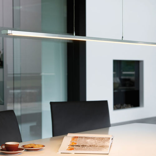 Lampada a sospensione - LISGO SKY STRAIGHT - OLIGO - in metallo / in PMMA / contemporanea