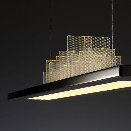 Lampada a sospensione - PALÄO - OLIGO - in metallo / in PMMA / contemporanea