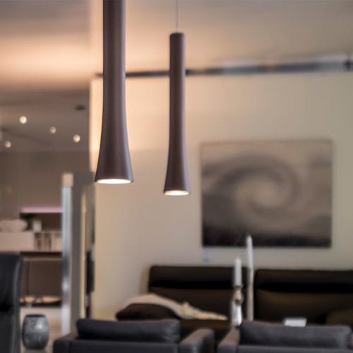 Faretto a sospensione - RIO - OLIGO - LED / conico / professionale