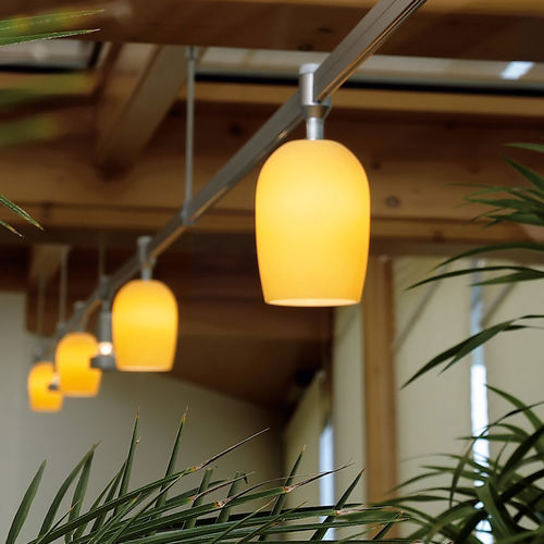 Faretti a binario LED - BALIBU - OLIGO - alogeno / conico / in cromo