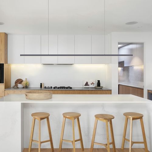 Luce a sospensione - LINTO ONE - OLIGO - LED / rettangolare / per uso residenziale