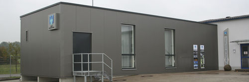Edificio modulare - OP MODULE HT OP FUTURE - SÄBU - temporaneo / rimorchiabile / in acciaio