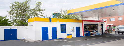 Edificio prefabbricato - FUEL STATION JET - SÄBU - modulare / individuale / in calcestruzzo