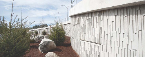 Muro di contenimento in calcestruzzo - PRECAST PANEL WALLS - atlantic Industries Limited (AIL) - modulare / prefabbricato