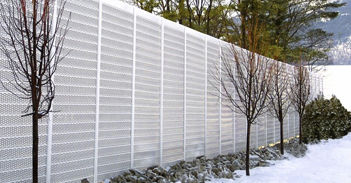 Recinzione a sbarre - SILENT PROTECTOR - atlantic Industries Limited (AIL) - da giardino / in metallo / antirumore