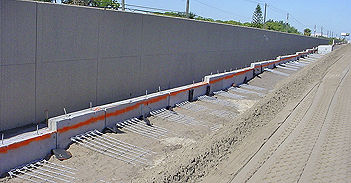 Maglia metallica in acciaio galvanizzato - WIRE MESH - atlantic Industries Limited (AIL) - per muro di contenimento / per rafforzamento del suolo / a maglia lunga