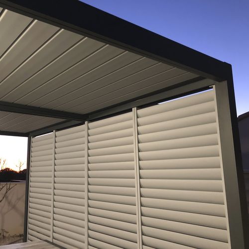 Rete frangivista a lamelle - AXIUM solutions aluminium - in alluminio