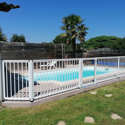 Barriera per piscina - SWIM PARK SP01-B - AXIUM solutions aluminium - di protezione / fissa / in alluminio